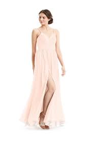 Azazie Pearl Pink Cora Bridesmaid Long Formal Dress Size 4 S 37 Off Retail