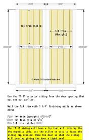 door saltbox shed plans page 13
