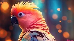vibrant parrot hd wallpaper exotic