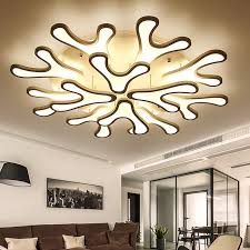4 6 12 Heads Led Ceiling Light Antlers