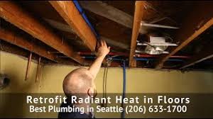 radiant heat installation two ways to