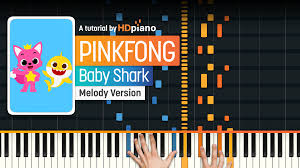 baby shark by pinkfong piano tutorial