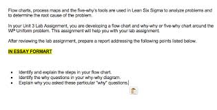 Flow Charts Process Maps And The Five Whys Tools