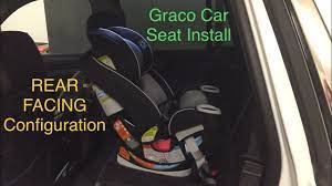 how to install a car seat rear facing