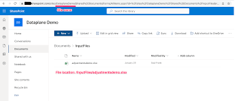 files using the sharepoint api