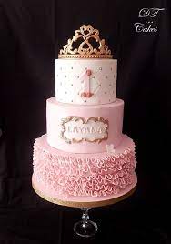 One Year Princess Birthday Cake gambar png