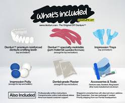 homemade denture kit for beginners by