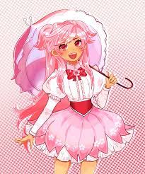 Finished my Cherry Blossom Cookie Human form fanart :3 : r/CookieRunKingdoms