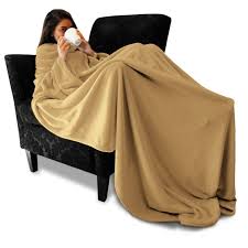 snugs deluxe blanket with sleeves