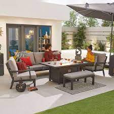 Vogue Aluminium Sofa Dining Set With