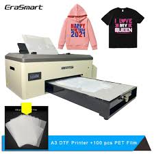 Dtf printer only dtf equipments software clearance; Erasmart Direct To Film Printer Dtf Printing Machine Heat Transfer Pet Film Printer For Fabric Textile Cloth T Shirt From Erasmart 1 738 70 Dhgate Com