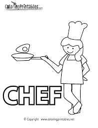 You can use our amazing online tool to color and edit the following chef coloring pages. Chef Coloring Page A Free Educational Coloring Printable Coloring Pages Sports Coloring Pages Coloring Pages For Boys