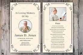Premium Funeral Prayer Card Template Obituary Cards Templates Prayer