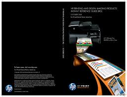Hp Printing And Digital Imaging Products Instant Reference