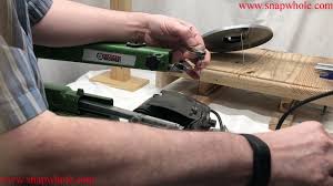 harbor freight scroll saw installing