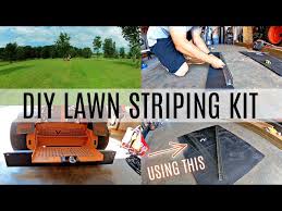 Diy Lawn Striping Kit How To Make