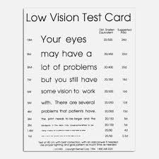 Printable Eye Chart Vision Test Eye Test Text Eye Chart