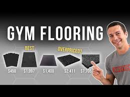 top 5 home gym flooring options