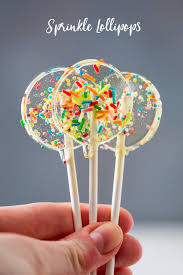 sprinkle lollipops perfect for