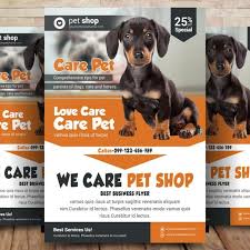 Pet Shop Flyer Template Red Dogs Template For Free Download On Pngtree