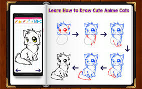 For the final step, colour cat. Learn How To Draw Chibi Anime Cats For Android Apk Download