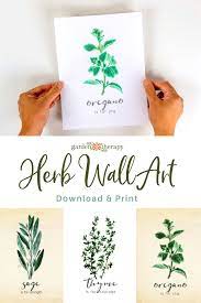 Herbs With These Free Herb Printables