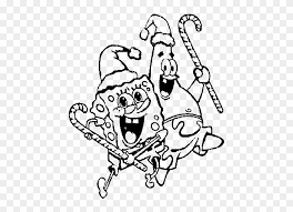 Roll out the crayons and get to work filling in spongebob, patrick, plankton, gary, and the rest of the waterlogged gang and their feast of turkey, burgers, punch. Spongebob And Patrick Merry Christmas Coloring Pages Christmas Coloring Pages Spongebob Clipart 1223138 Pinclipart