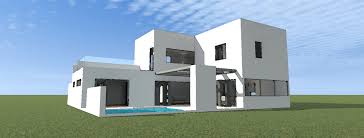 Modern Beach House Plan With Rooftop