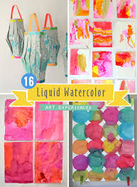 16 Liquid Watercolor Art Experiences