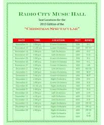 radio city hall seating chart pdf