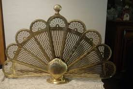 Uniflame Polished Brass Peacock Fan