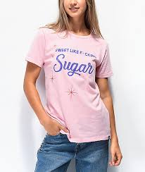 Jv By Jac Vanek Sugar Pink T Shirt