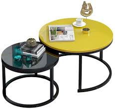Xiaoyan End Table Nested Coffee Table
