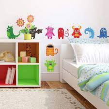 Monster Wall Stickers Space Wall