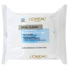 ideal clean make up removing towelettes