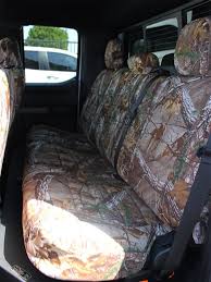 Ford F150 Realtree Seat Covers Rear