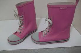 Details About Girls Superfit Pink Rubber Boots Rain Mud Muck Boots Sz 13 Toddler