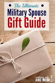 not sure what gift to a military spouse wow this military