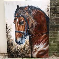 Horse Art Horse Head Painting Oil