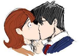 Yamai and Tadano kiss. : r/Komi_san