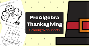 Its purpose is to teach the school going children. Free Thanksgiving Math Coloring Worksheets Prealgebracoach Com