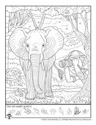 Color in this free halloween pdf and keep an eye out for hidden images along the way. Difficult Hidden Pictures For Kids World Travel Woo Jr Kids Activities