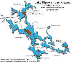 Map Of Lake Kipawa