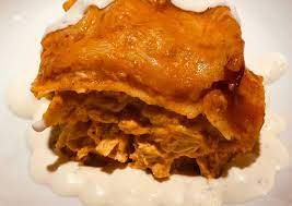 Buffalo Chicken Tortilla Bake gambar png