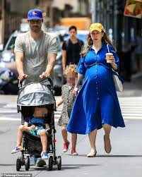 Little charlotte celebrated her birthday the following day at a party in new york city, where she was joined by her proud grandparents bill and hillary clinton, along with a host of. Chelsea Clinton Shows Off Her Bump While Strolling Around New York Daily Mail Online