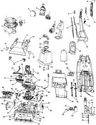 upright extractor vacuum cleaner parts