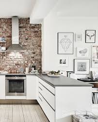 20 Kitchen Designs With Exposed Brick