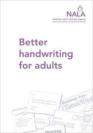 These are the latest versions of the handwriting worksheets. Better Handwriting For Adults Nala