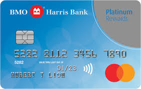 A refundable security deposit 3. Platinum Rewards Mastercard Credit Cards Bmo Harris Bank