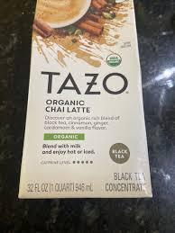 tazo skinny chai latte concentrate 32